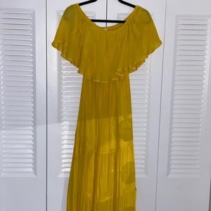 Yellow Maxi Dress